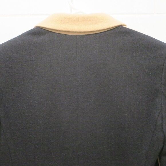 JCREW Camel black wool blazer color block 2 pocket one button preppy - Picture 8 of 10